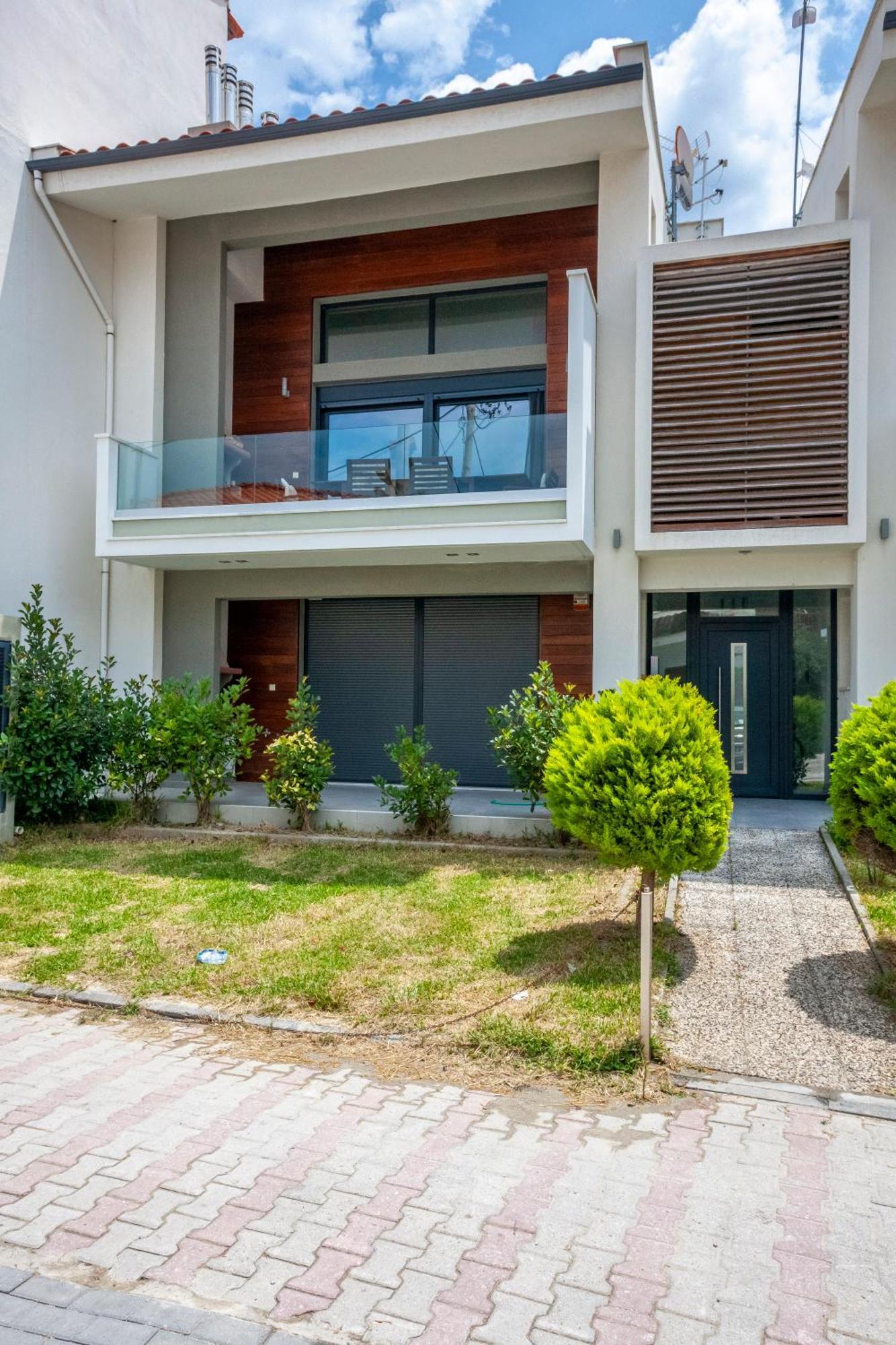Aleksia Seaside Deluxe Apartment Pefkochori Exterior foto