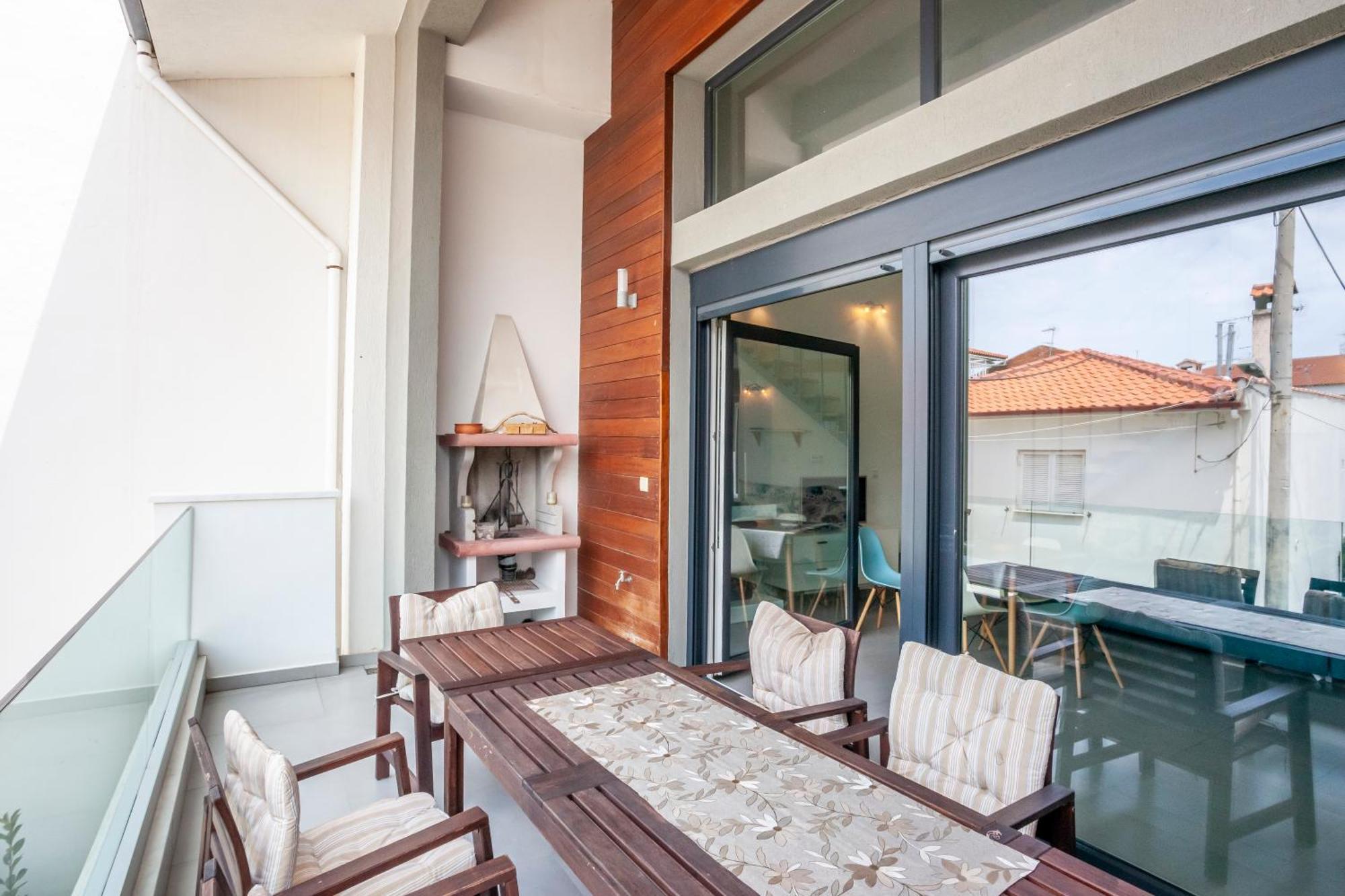 Aleksia Seaside Deluxe Apartment Pefkochori Exterior foto